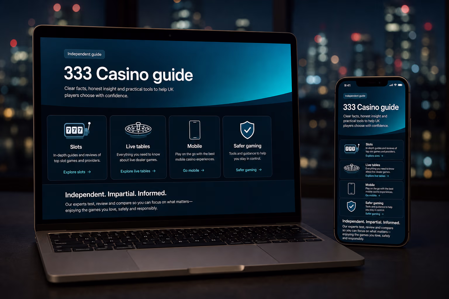 Security, Payments and Responsible Gaming